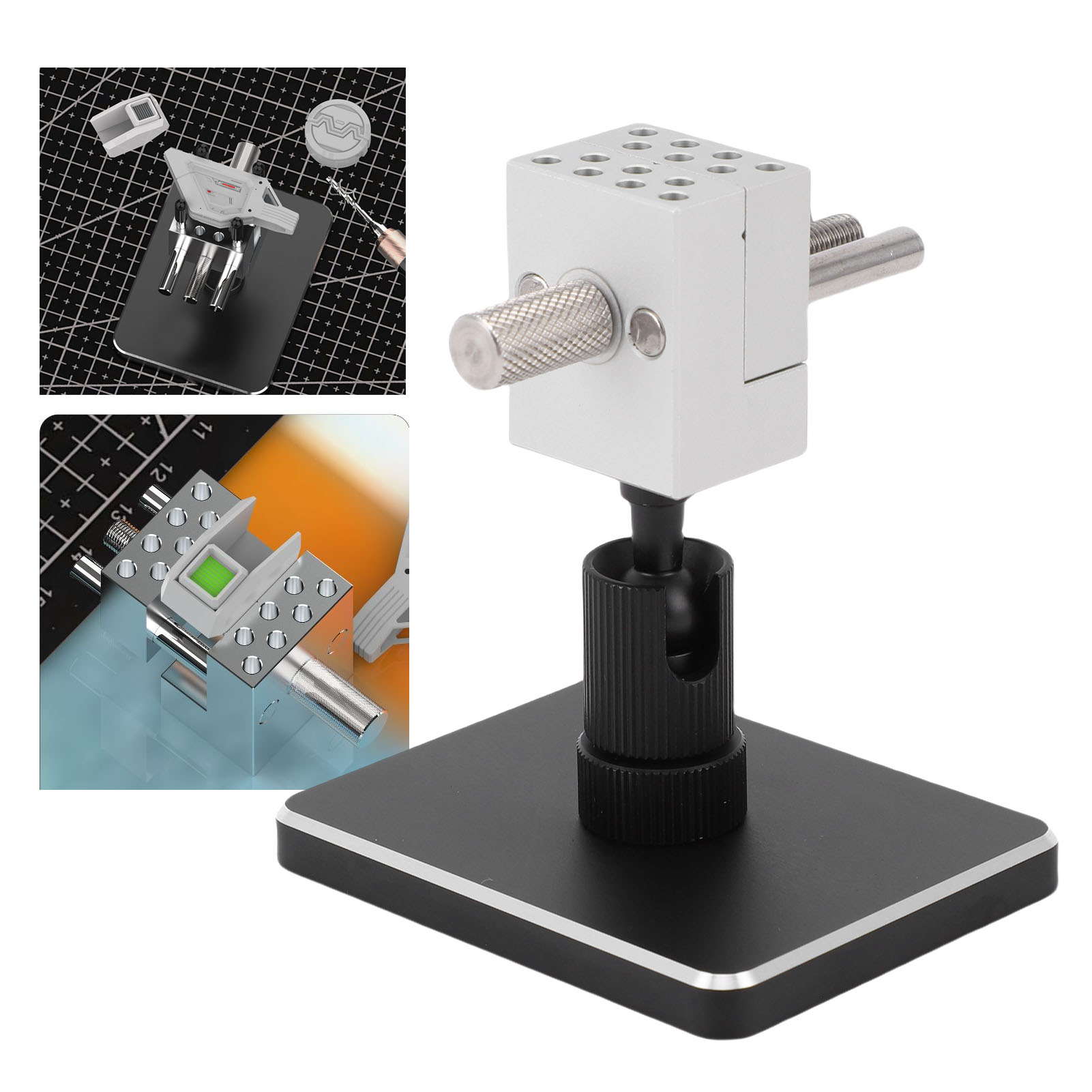 Electronics Repair Bench - Mini Vise with Detachable Base Adjustable
