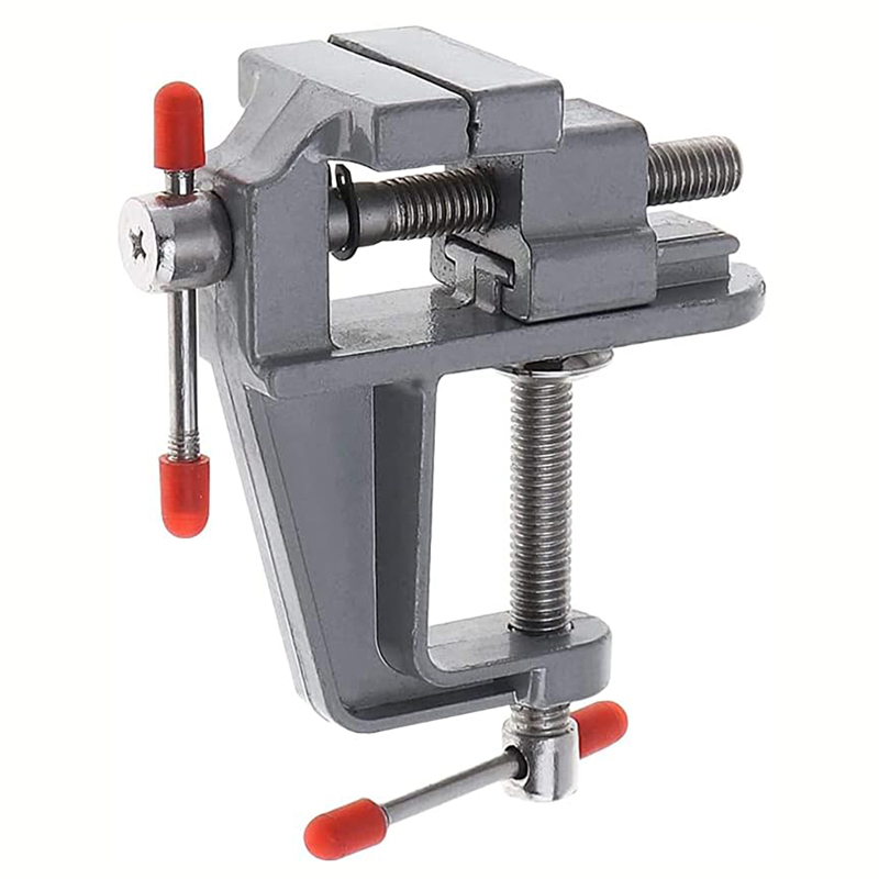 Electronics Repair Bench - AMR Mini Bench Vise Table Clamp
