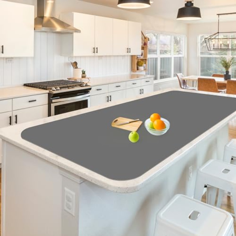 Heat Mat Silicone - Silicone Mats for Kitchen Counter, 47.24