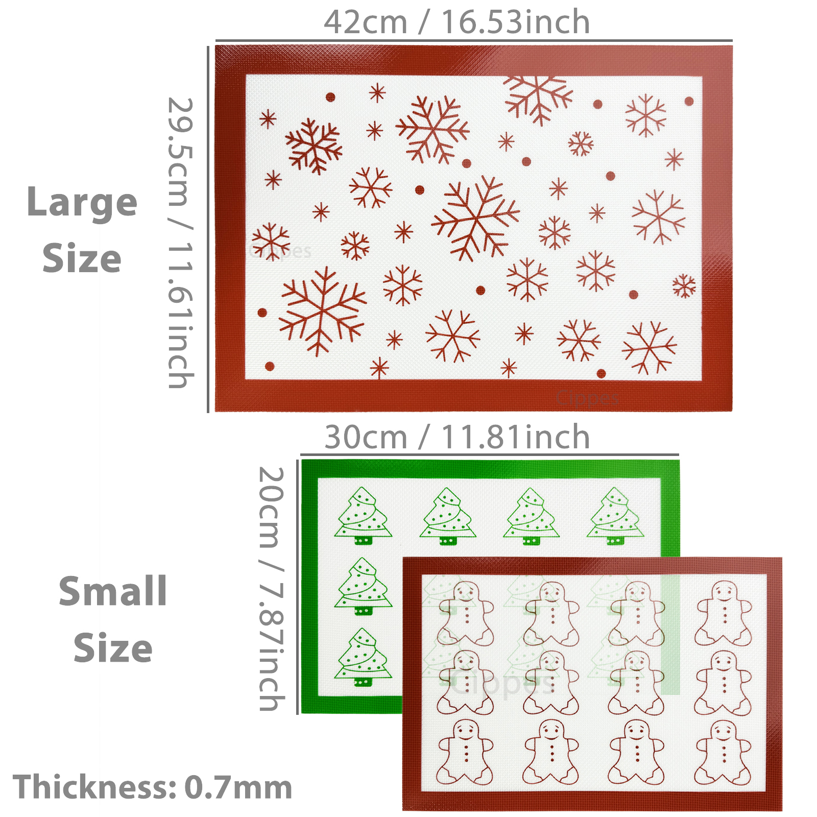 Silicone Baking Mat for Christ - đánh giá và giá Heat Mat Silicone