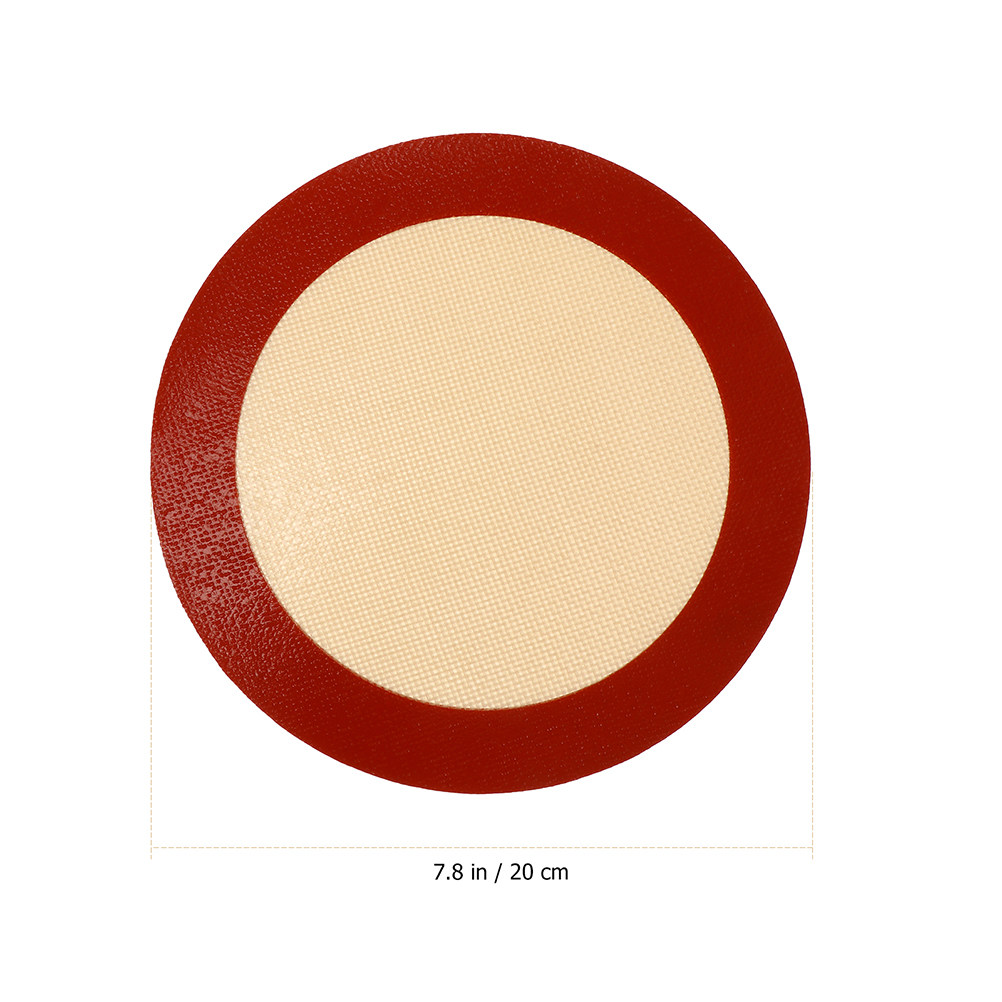 2Pcs 8 Inch Reusable Silicone  - đánh giá và giá Heat Mat Silicone