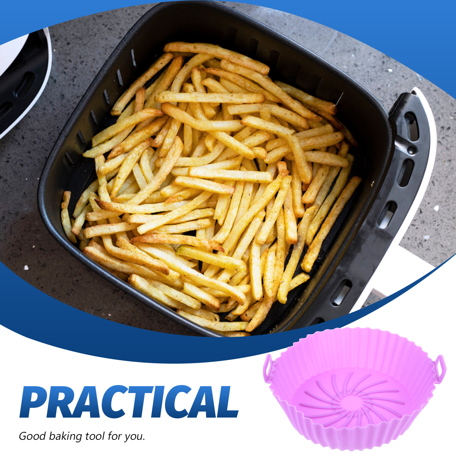 Air Fryer Silicone Liner Pad N - đánh giá và giá Heat Mat Silicone