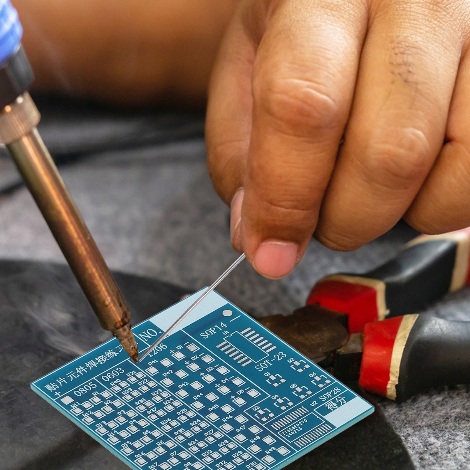 2Sets Soldering Practice Board - đánh giá và giá Electronics Repair For Beginners