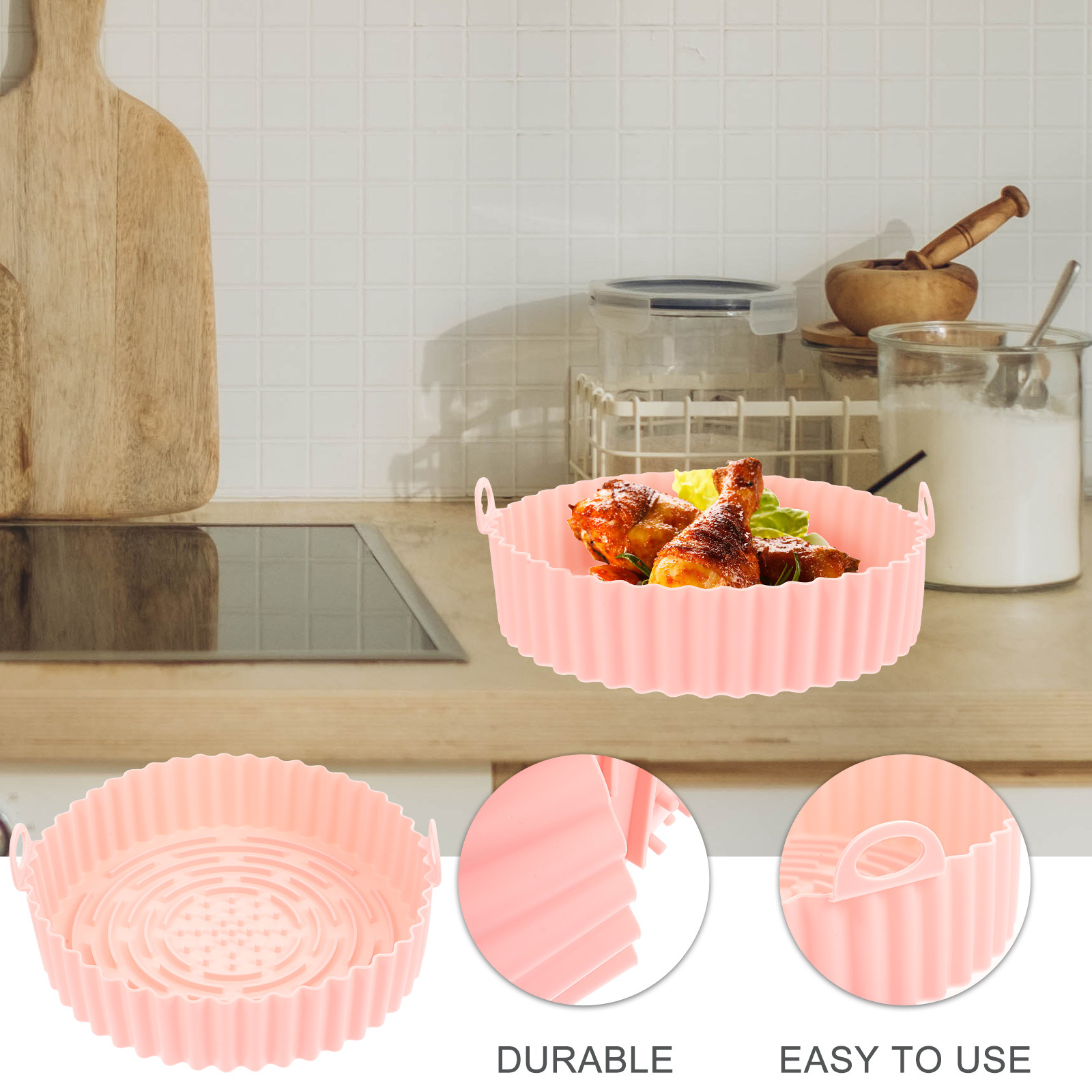Premium Silicone Air Fryer Lin - đánh giá và giá Heat Mat Silicone