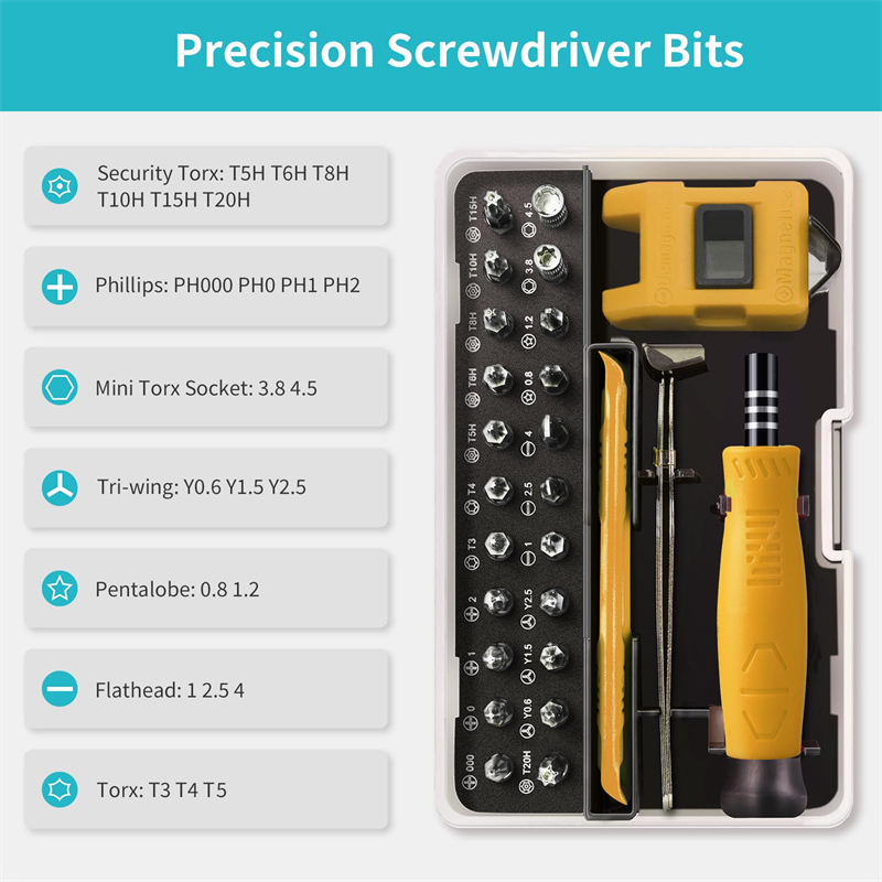 33 in 1 Precision Screwdriver  - đánh giá và giá Electronics Repair For Beginners
