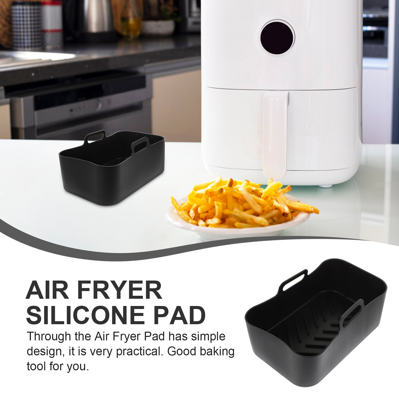 Silicone Air Fryer Pot Non-Sti - đánh giá và giá Heat Mat Silicone