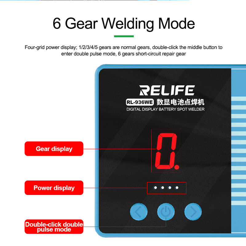 RL-936WE Digital Display Batte - đánh giá và giá Electronics Repair Service