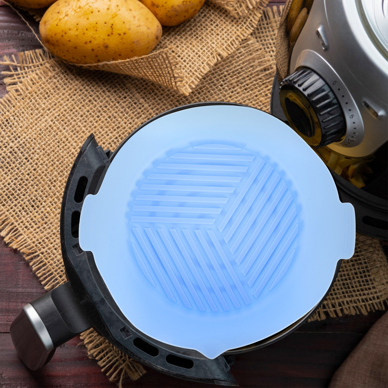 2Pcs Air Fryer Silicone Baking - đánh giá và giá Heat Mat Silicone