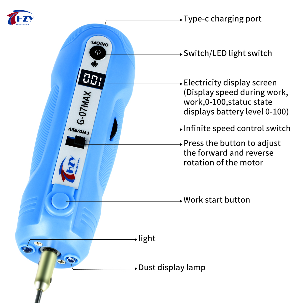HZY G-07MAX Adhesive Removal K - đánh giá và giá Electronics Repair Service