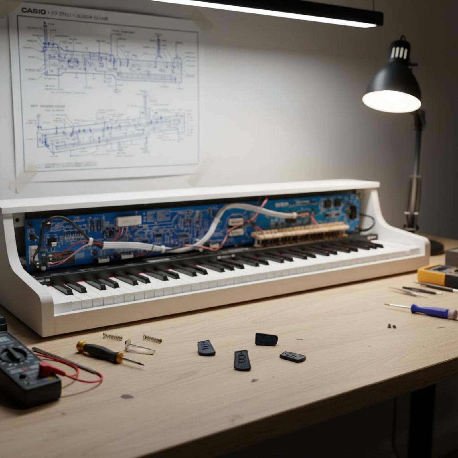Piano Key Cushion Rubber Repla - đánh giá và giá Electronics Repair For Beginners