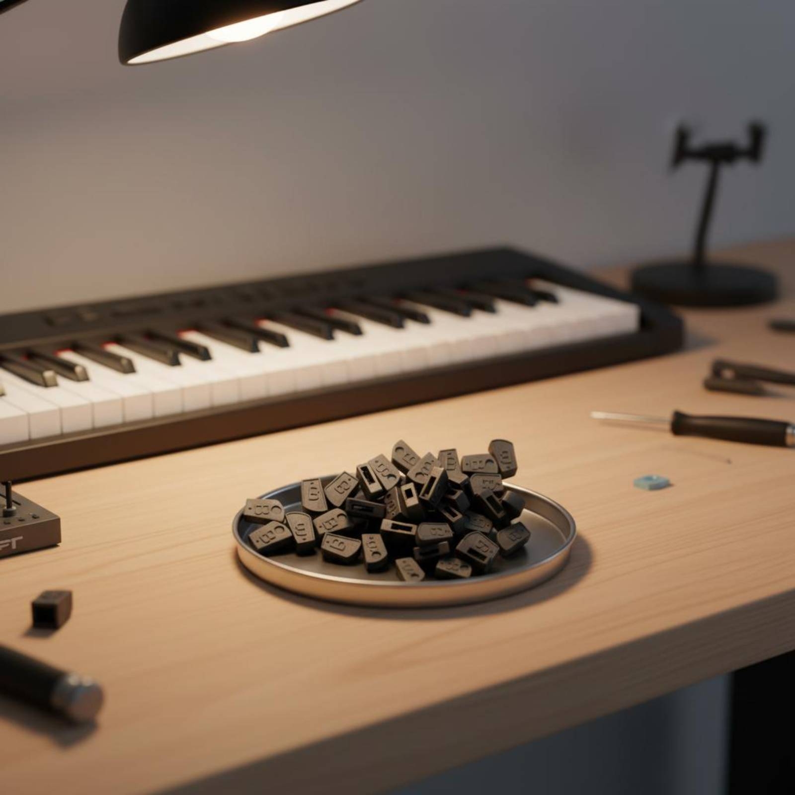 Piano Key Cushion Rubber Repla - đánh giá và giá Electronics Repair For Beginners