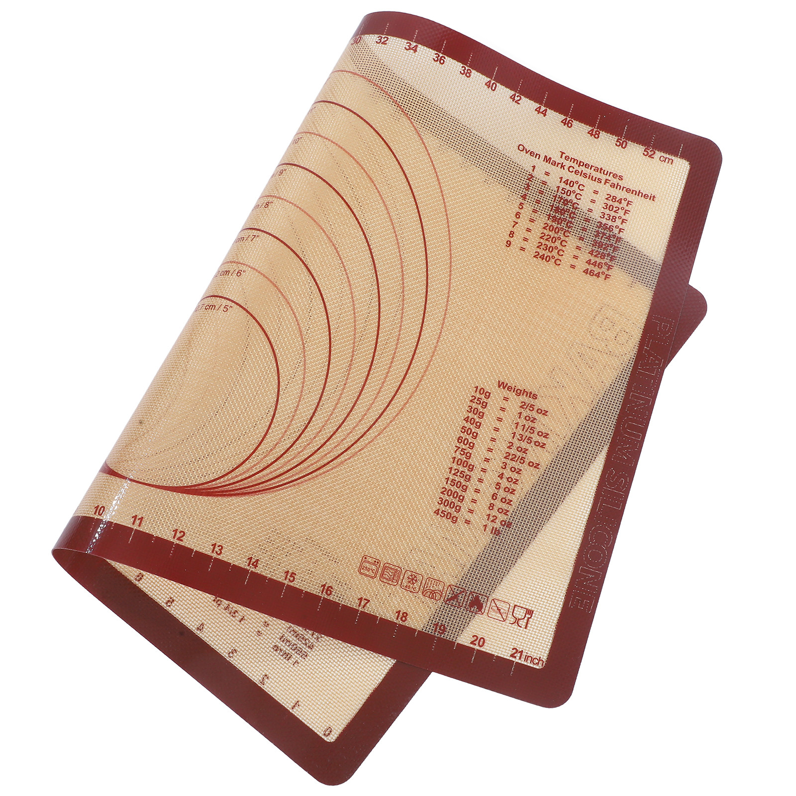 Reusable Silicone Baking Mat N - đánh giá và giá Heat Mat Silicone