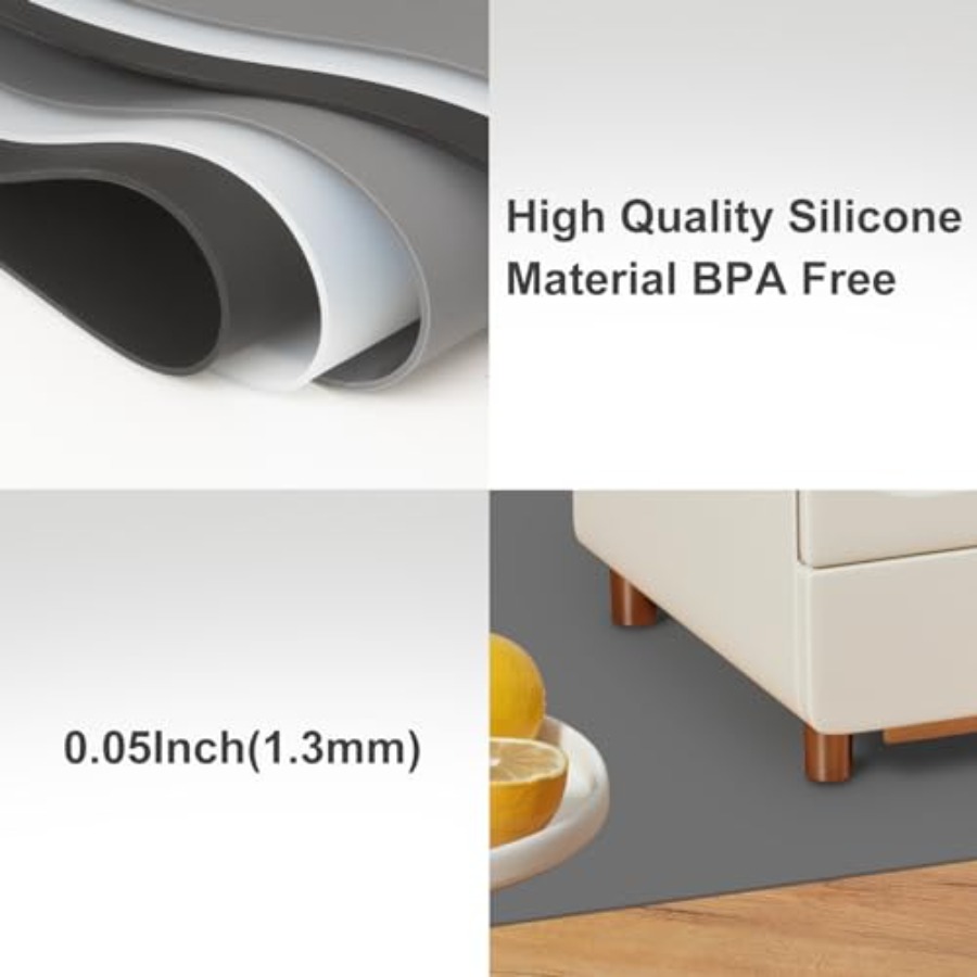 Silicone Mats for Kitchen Coun - đánh giá và giá Heat Mat Silicone